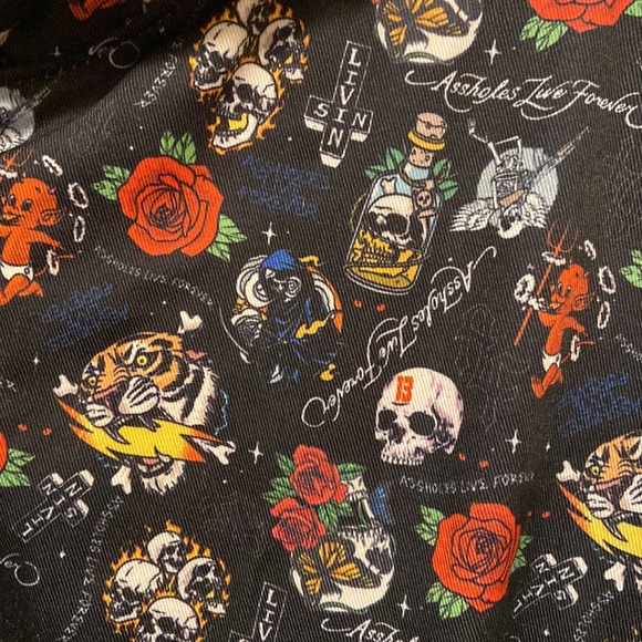 Assholes Live Forever by Linda Finegold Vintage Jacket - Picture 7 of 8